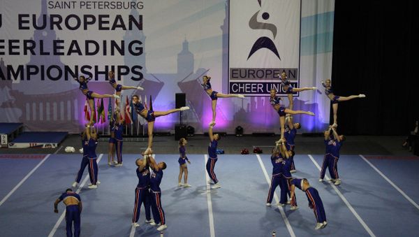 Спортсмены Крымского федерального университета на чемпионате Европы-2019 по чирлидингу