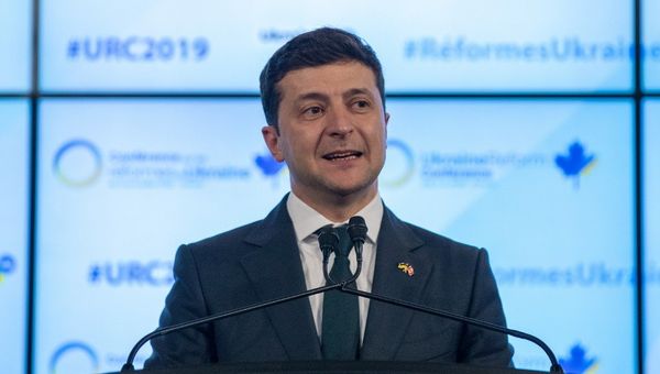 Президент Украины Владимир Зеленский в Канаде