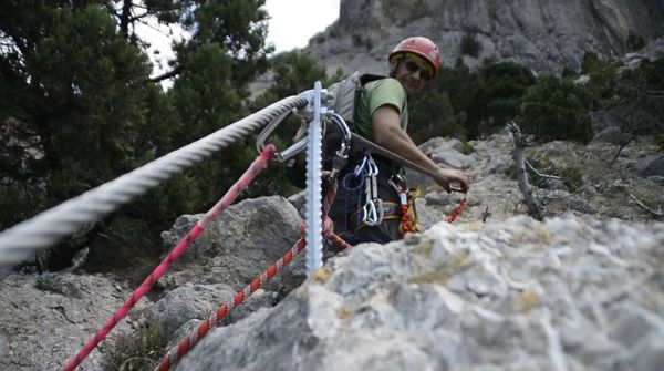 Виа феррата: железная дорога на крышу Крыма