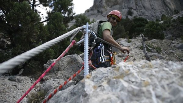 Виа феррата: железная дорога на крышу Крыма