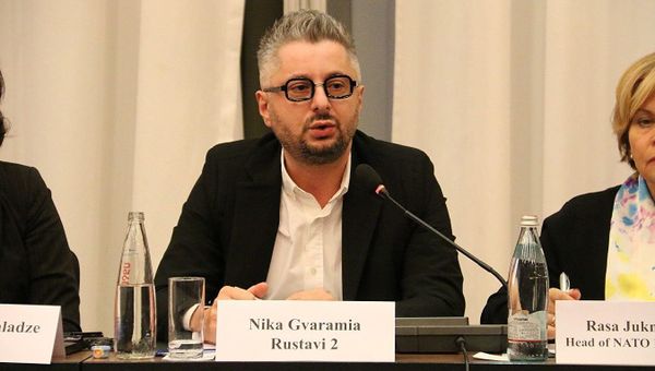 Генеральный директор телеканала Рустави 2 Николоз Гварамия