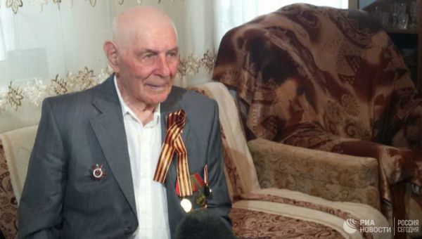 Ветеран Великой Отечественной войны Николай Высторопец