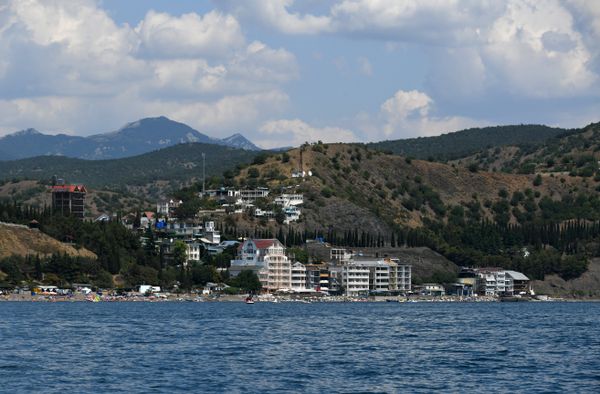 Вид на побережье Крыма Вид на побережье Крыма