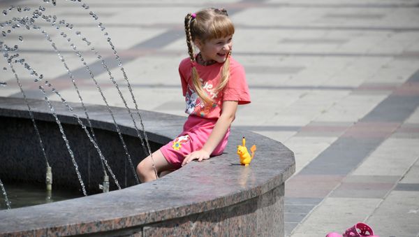 Жара в Симферополе