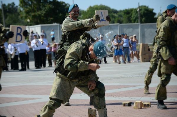Празднование Дня ВДВ в Севастополе. Празднование Дня ВДВ в Севастополе.