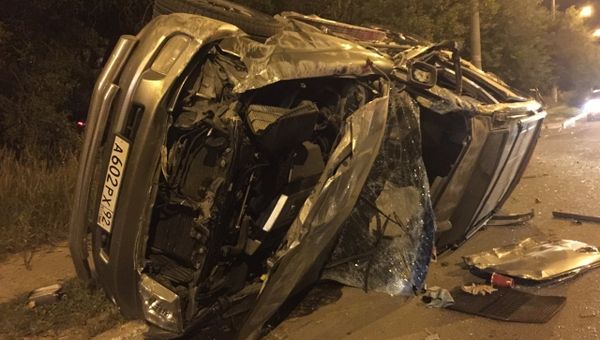 ДТП с участием трактора и внедорожника в Севастополе