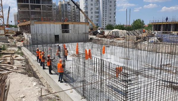 Строительство 162-квартирного дома для реабилитированных граждан в симферопольском микрорайоне Фонтаны