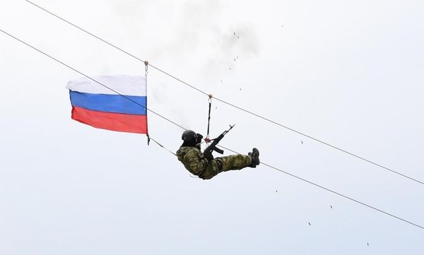 Празднование пятилетия разведотряда Русь