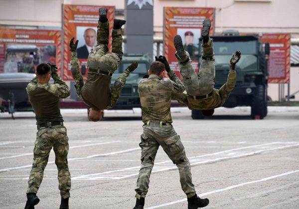 Празднование пятилетия разведотряда Русь