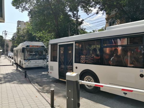 Пробка на улице Менделеева