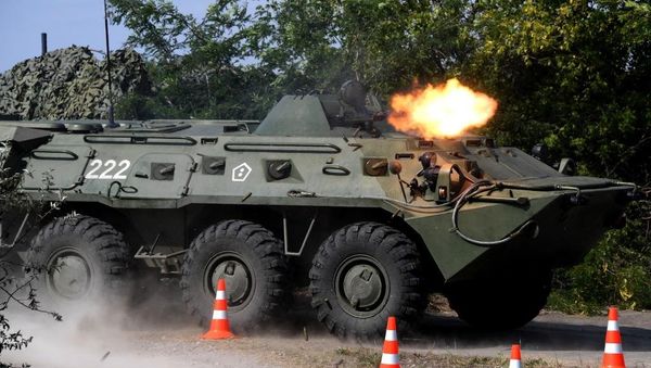 Совместные учения военной полиции и ВАИ в Крыму