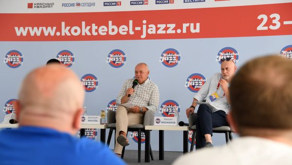 Koktebel Jazz Party  2019. День первый. Пресс-конференция генерального директора МИА Россия сегодня Дмитрия Киселева