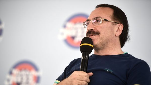 Музыкант Даниил Крамер на пресс-конференции в рамках 17-го международного музыкального фестиваля Koktebel Jazz Party в Крыму.