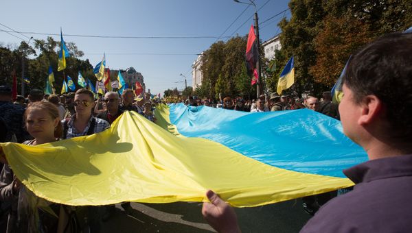 Празднование Дня независимости Украины