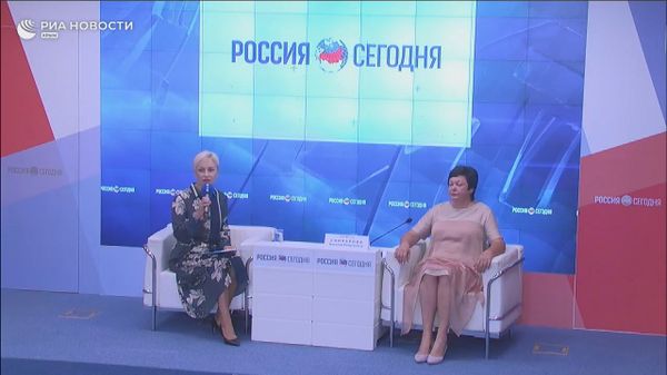 Пресс-конференция министра образования, науки и молодежи Республики Крым Натальи Гончаровой