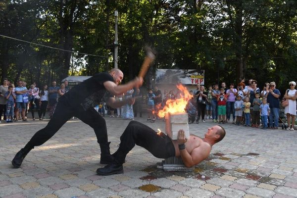 Силовое шоу Богатыри Тавриды в Симферополе