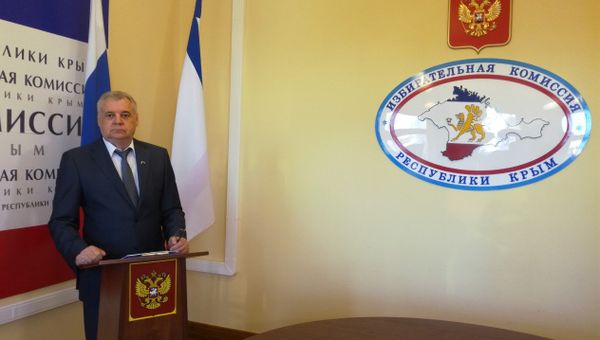 Брифинг главы Избирательной комиссии Республики Крым Михаила Малышева