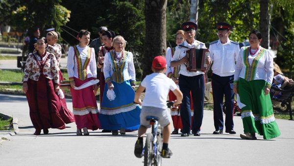 Межрегиональный фестиваль казачьей культуры Крымские тулумбасы