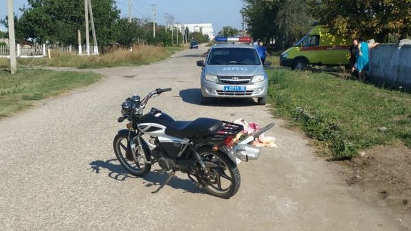 ДТП в поселке Багерово Ленинского района