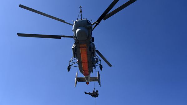 Антитеррористические тренировки военных в Крыму. Архивное фото