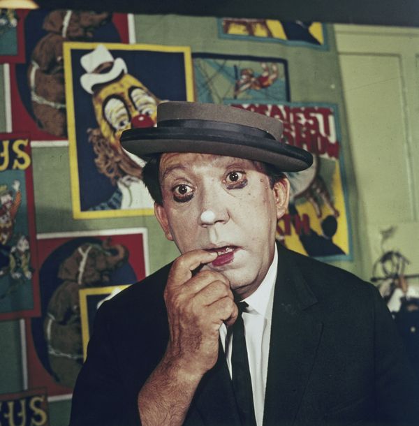 Артист цирка Юрий Никулин, 1974 год.