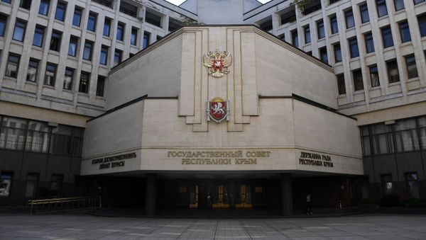 Здание Государственного совета Республики Крым в Симферополе.