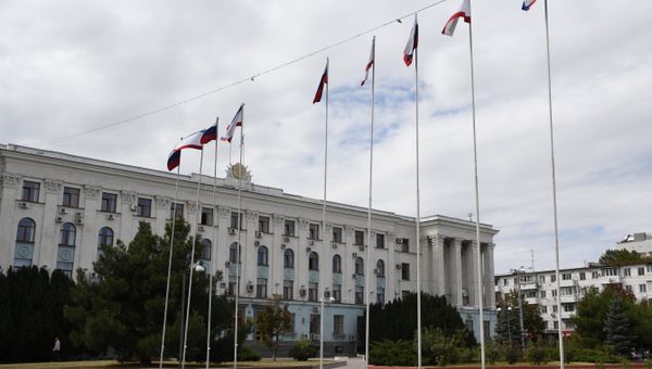 Здание Совета министров Республики Крым в Симферополе.