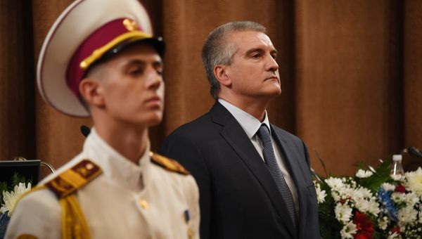 Инаугурация главы Республики Крым Сергея Аксенова Инаугурация главы Республики Крым Сергея Аксенова