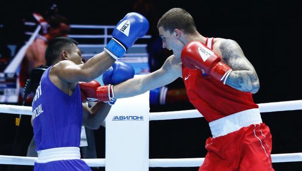 Победа Глеба Бакши в финале ЧМ-2019 по боксу