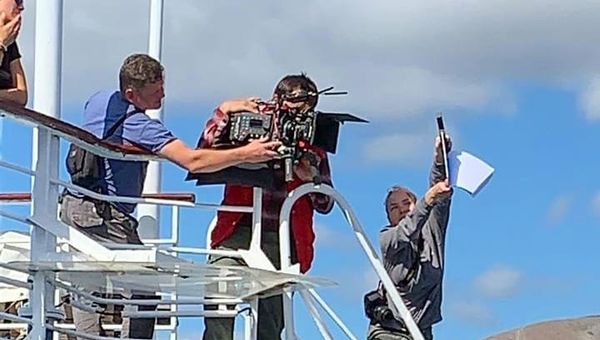На круизном лайнере Князь Владимир снимают российский сериал