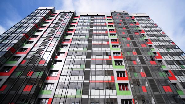 Жилой дом для переселения по программе реновации в Москве