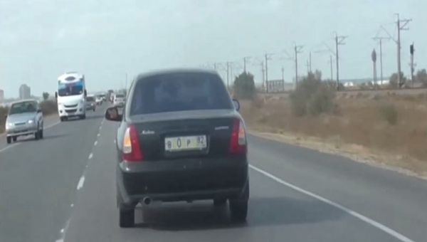 Погоня ДПС в Симферопольском районе