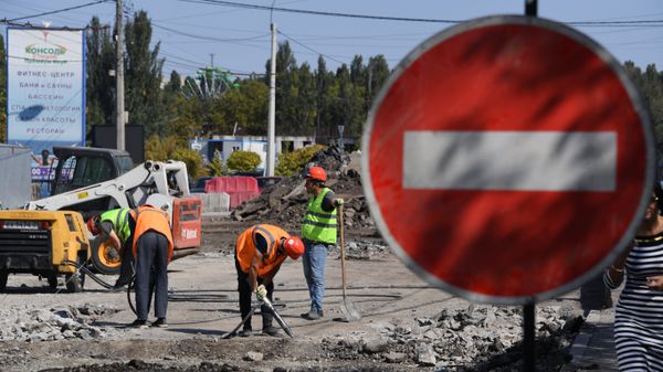 Симферополь. Капитальный ремонт моста на ул Толстого. Симферополь. Капитальный ремонт моста на ул Толстого.