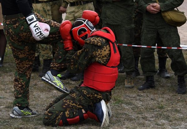 Сдача на Краповый берет Сдача на Краповый берет