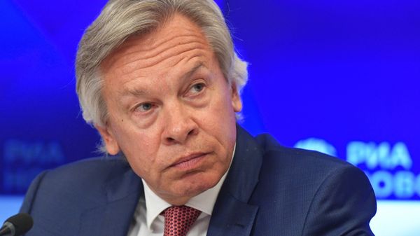 Председатель Временной комиссии Совета Федерации РФ по информационной политике и взаимодействию со СМИ Алексей Пушков