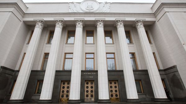 Здание Верховной рады Украины. Архивное фото