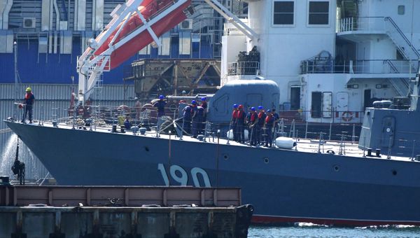 Ракетный корабль Lastunul (NPR-190) ВМС Румынии