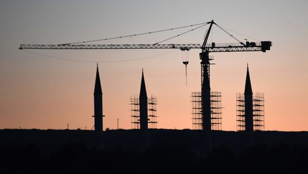 Строительство Соборной мечети Крыма в Симферополе 