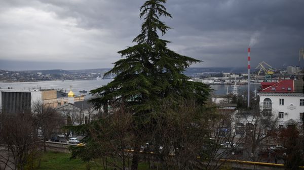 Вид на море с побережья в Севастополе Вид на море с побережья в Севастополе