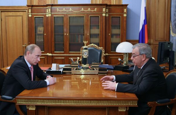 Владимир Путин и Евгений Примаков