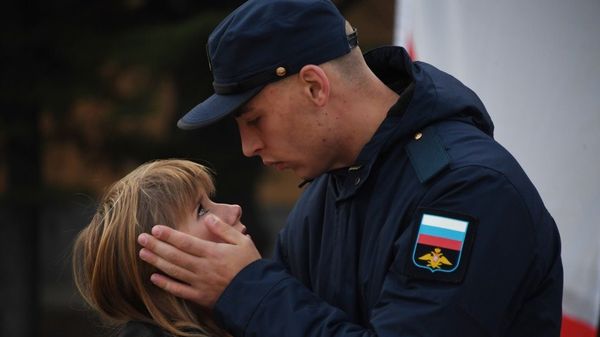 Отправка призывников