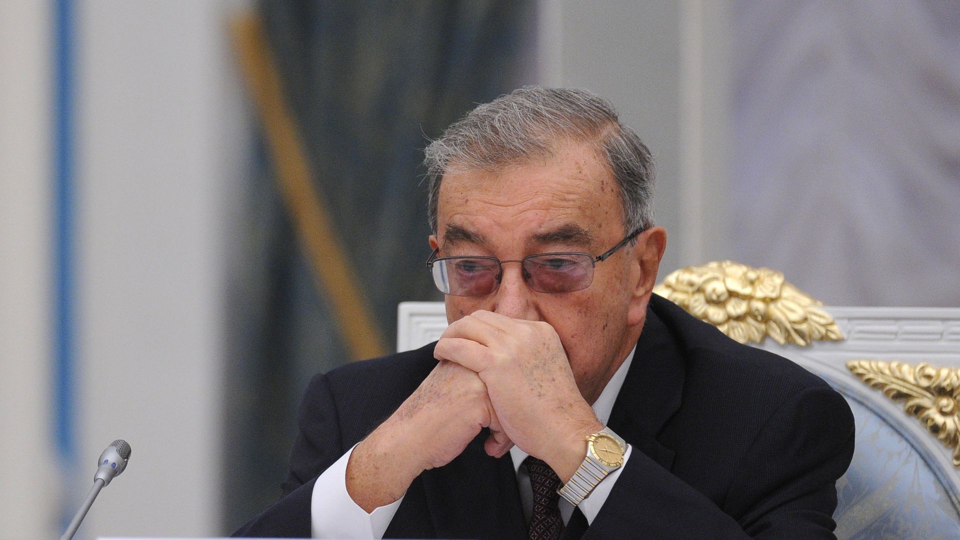 Экс-премьер-министр России, академик РАН, председатель Совета директоров ОАО РТИ Евгений Примаков Экс-премьер-министр России, академик РАН, председатель Совета директоров ОАО РТИ Евгений Примаков - РИА Новости, 1920, 29.10.2021