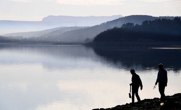 Симферопольское водохранилище 