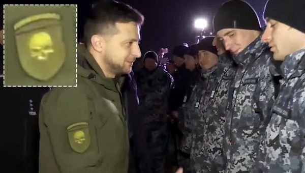 Владимир Зеленский в Очакове Владимир Зеленский в Очакове