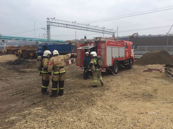 На новом вокзале Керчь Южная прошли масштабные учения: фотофакт
