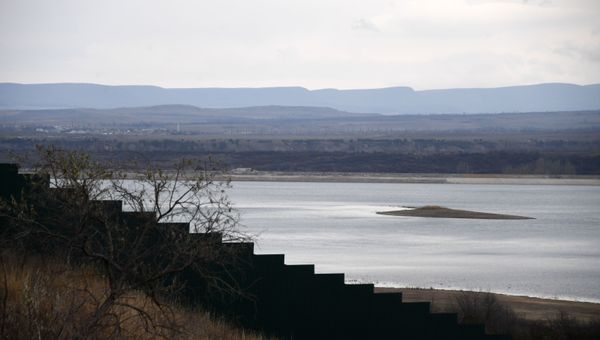 Тайганское водохранилище Белогорск 