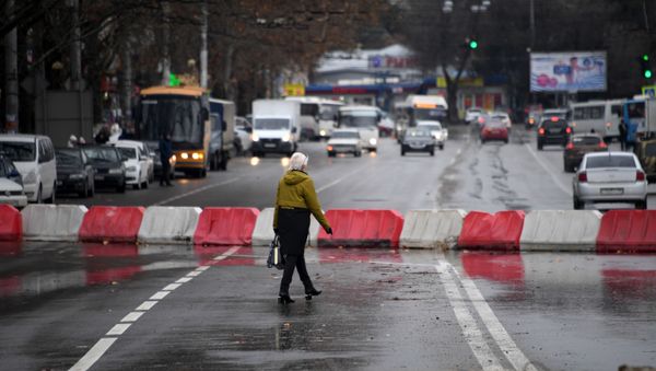 Ремонт моста на улице Гагарина Симферополь