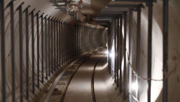 Тоннель кабельного коллектора Пресня в Москве.