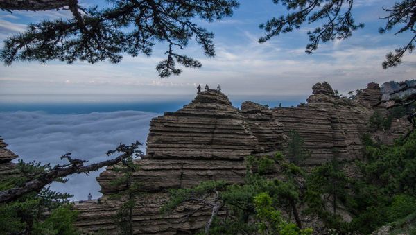 Гряда Таракташ на горе Ай-Петри