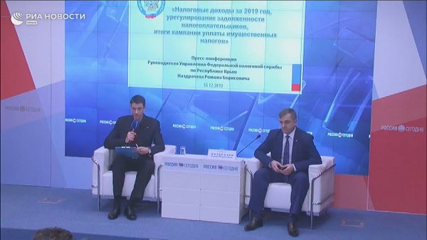 Пресс-конференция руководителя УФНС России по РК Романа Наздрачева